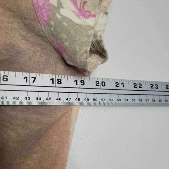 Vintage y2k fairy romantic cap sleeve pink green yellow top size xl - Picture 4 of 7